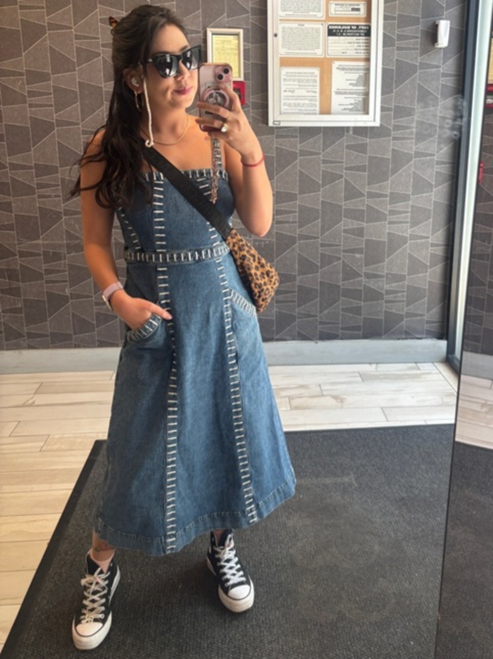 Anthropologie Ella Denim Dress by Seventy + Mochi - Picture 8 of 17